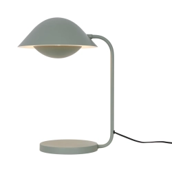 kinkiecik.pl Zielona lampa stołowa Freya - Nordlux, metalowa 2213115023